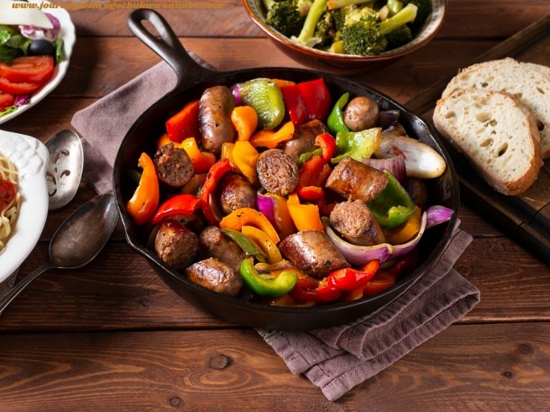 Beef & Veggie Skillet for Healthy Dinner Ideas for Busy Moms