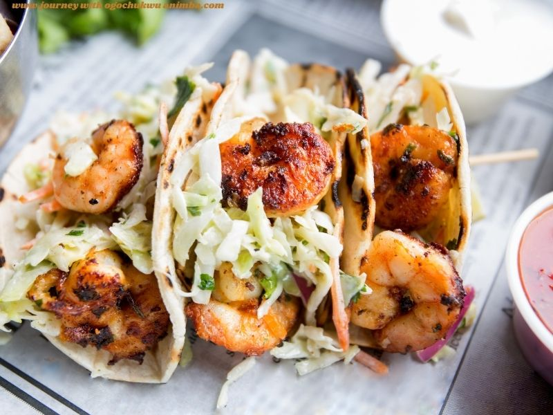 Fish Tacos with Cabbage Slaw