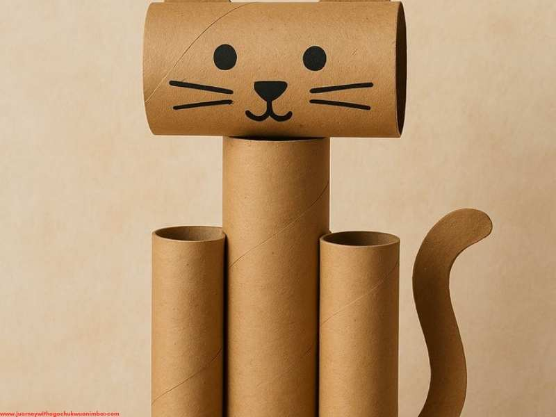  Toilet Roll Animals for 27 Easy Kids Crafts with Recycled Materials (Turn Trash into Treasure)
