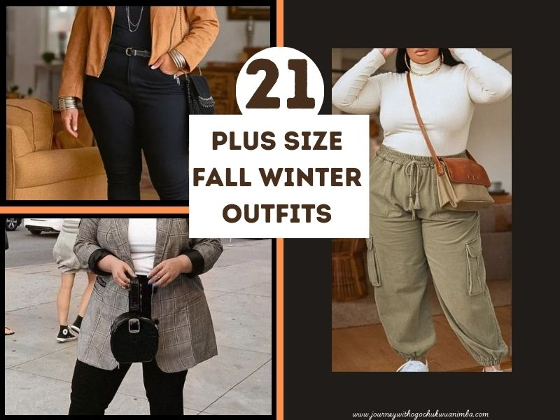 21 Gorgeous Plus Size Fall Winter Outfits Curvy Women Can Rock