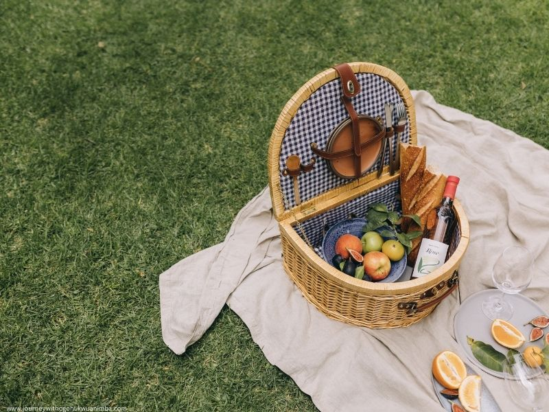 . Backyard Picnic Under the Stars for Romantic Budget Date Night Ideas