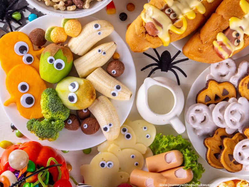 Halloween Party Snacks for Kids & Adults