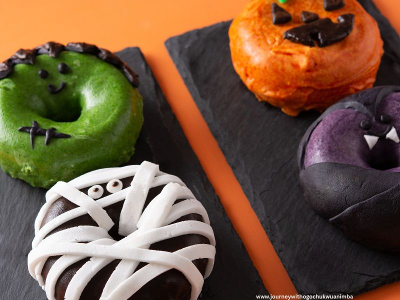Mummy Donuts for Halloween Desserts