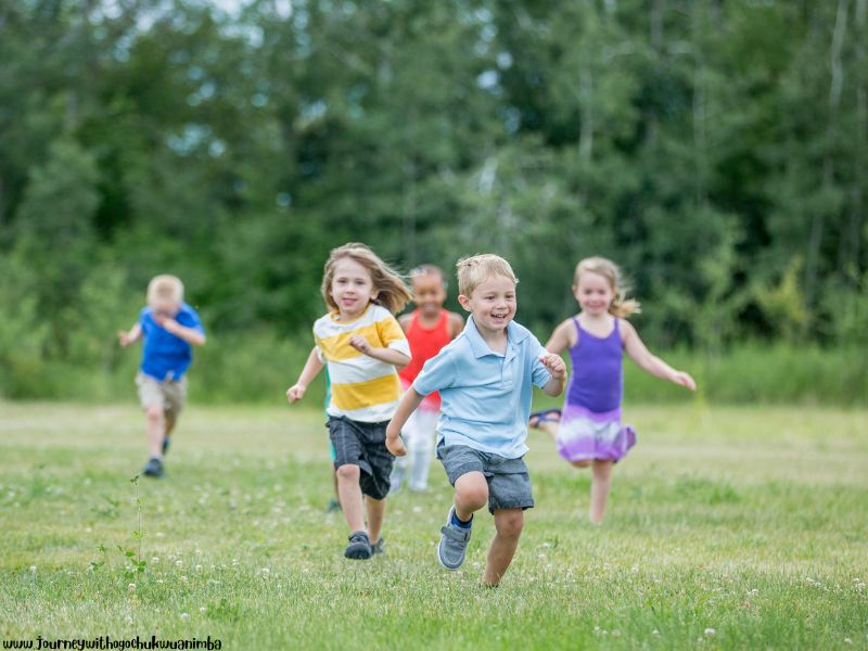 Play outside regularly