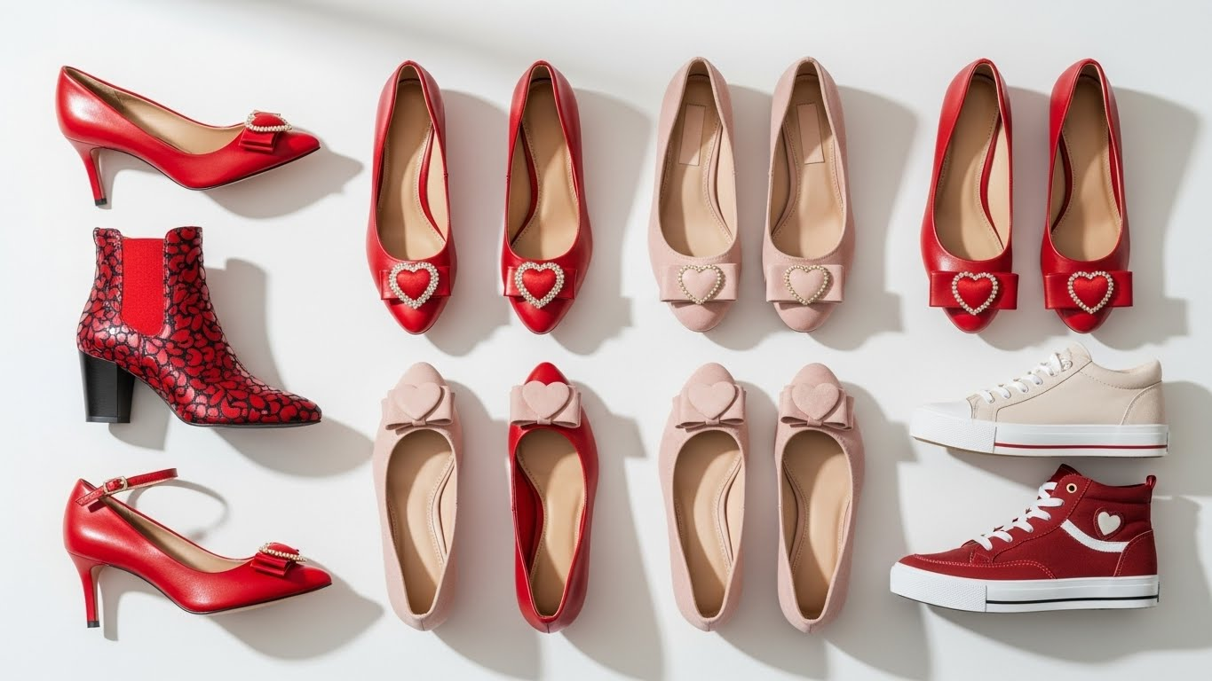 Valentine’s Day footwear