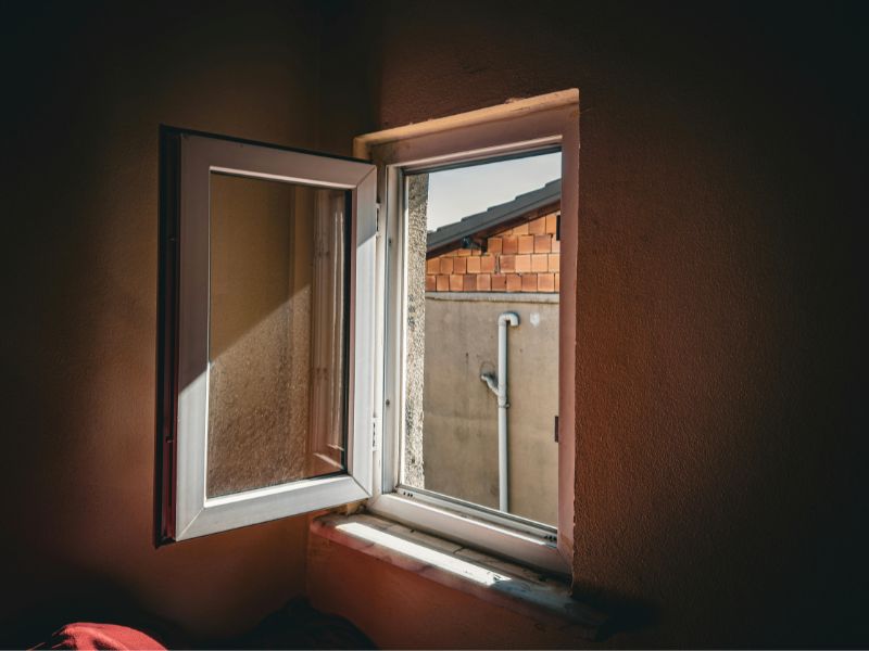 Open your windows during