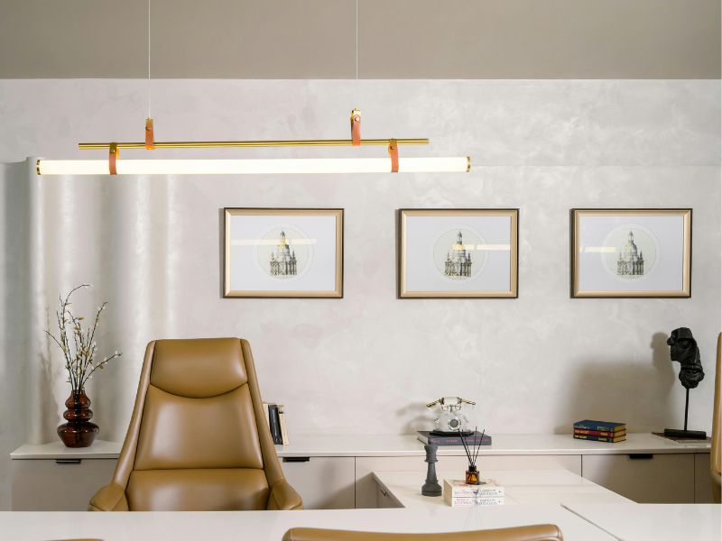 Wall with Pictures or Paper Art