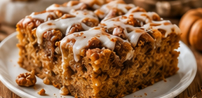 Pumpkin Cinnamon Coffee Cake