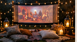 Campfire Movie Night