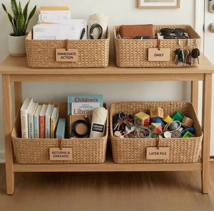 Basket for each individual