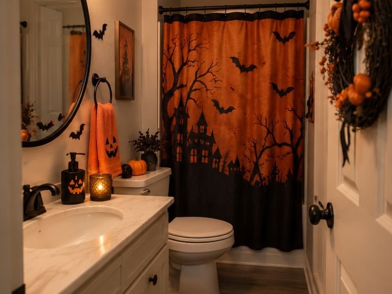 Bathroom Halloween Decor Ideas