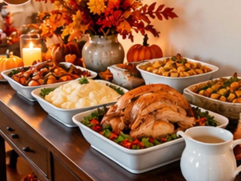 Extra seating ideas for Thanksgiving in a small home